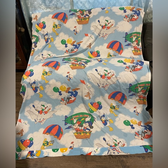 Walt Disney Bedding Vintage Disney Mickey Minnie Donald Goofy Flat